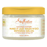 Shea Moisture Creme De Coco Make It Last Wash N Go Definindo