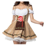 Vestido Feminino Sling Oktoberfest Cosplay Cosplay Uniforme