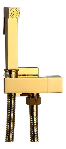 Ducha Higiênica Luxo Água Fria Banheiro Dourado Brilhante