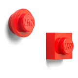 Iman Lego Magnet Set X 2 Redondo Y Cuadrado Decorativo 