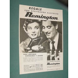 Publicidad Afeitadora Remington Electrica Afeita Al Ras