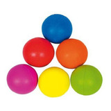 15 Pelotas Medianas Macizas Indestructibles Colores Surtidos