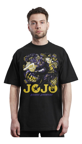 Jojos Bizarre Adventure - Jotaro Y Star Platinum - Polera