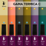 Gel Semipermanente Térmico Gama 6 Pzas Para Uñas Marca Mussa