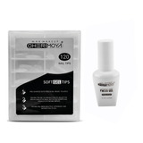 Kit Soft Gel Tips Cherimoya 120u A Elección + Press Gel 15ml