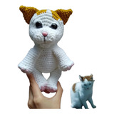 Muñeco Mascota Personalizado. Amigurumi Tejido Crochet Gato