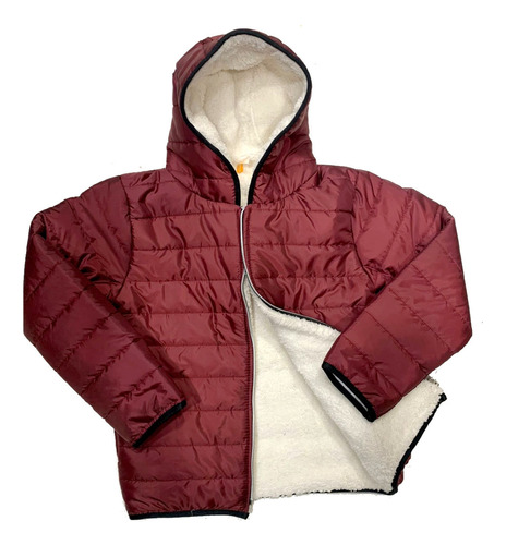 Campera Niño/a Colegial Escolar 4 A16 Azul Verde Bordo Negro