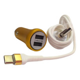 Carregador Veicular Turbo Inova 3.4 Amp 2 Usb + Cabo Tipo C