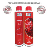 1ka Steel Shield Thermo Escova Progressiva + Shampoo Pre