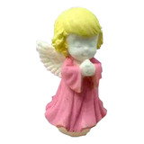 Molde Forma Silicone Anjo Menina Orando Mini Mod 2