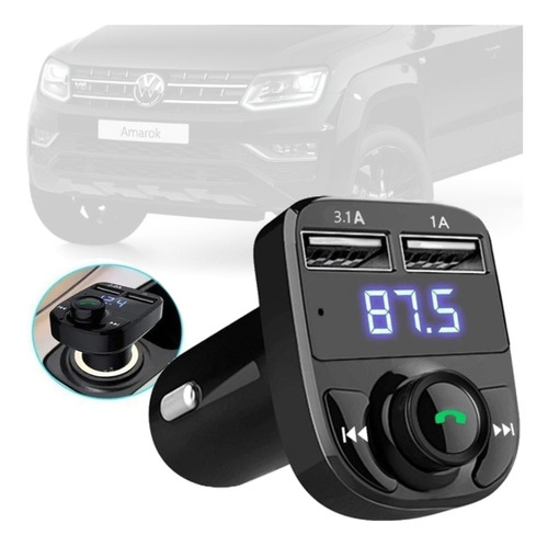 Adaptador Bluetooth Conversor Fm Universal Vw Amarok