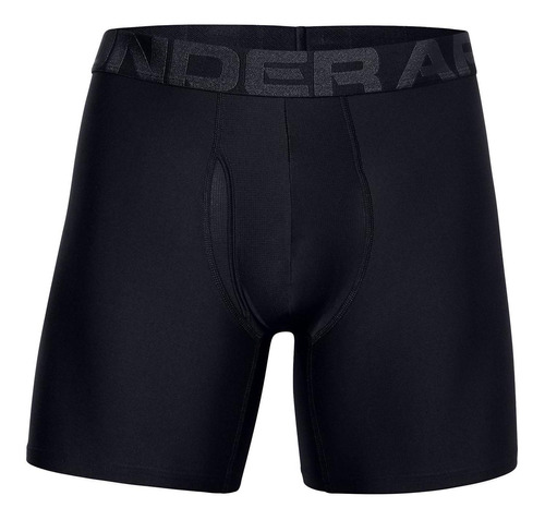 Boxer Hombre Tech 6in 2 Pack Negro Under Armour