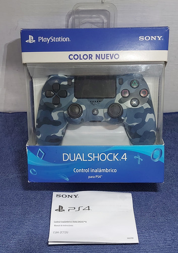 Control Dualshock 4 Blue Camo Playstation 4