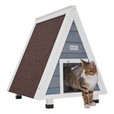 Petsfit Casa Para Gatos Para Interiores Y Exteriores, Resis.