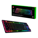 Teclado Gamer Razer Deathstalker V2 Pro Tkl Wireless Español