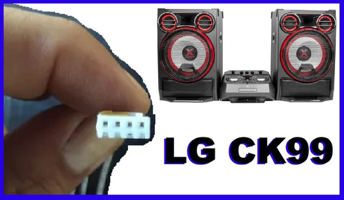 Plug Conector Para O Led Da Caixa LG Xboom Ck99