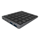 Teclado Numérico De Contabilidad Financiera Gris