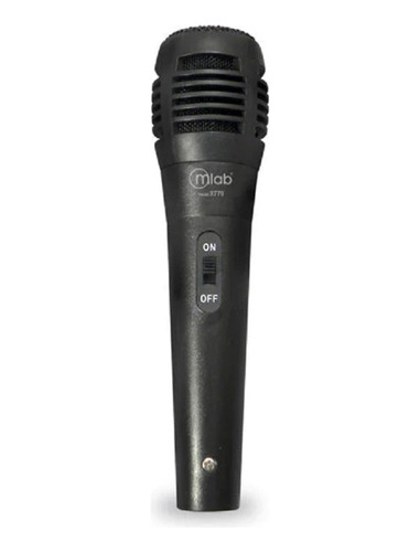 Microfono Mlab Alambrico Vocal 4mt Cable Sm79