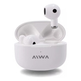 Auriculares Aiwa In-ear Inalámbrico Bluetooth Blanco Tw-80b