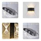 Lampara Led Moderna En Negro,pared,exterior,interior,colores