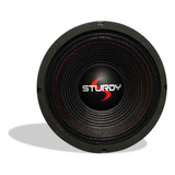 Alto Falante  Médio Grave Sturdy 8 Polegadas 450w Rms Cor Preto Impedância 4 Ohms