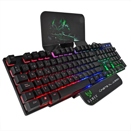  Teclado Usb Gamer Tech Gt600t Rgb