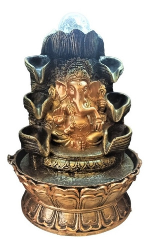 Fuente De Agua Diosa Ganesha  Feng Shui 25 Cm Alto 