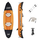 Kayak Inflable Doble Lite-rapid Hydro-force 3.21mx88cm Best