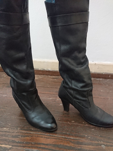 Botas De Cuero Talle 37