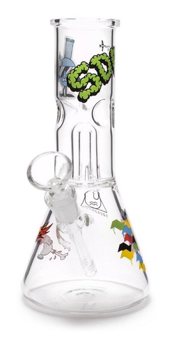 Ice Bong De Vidro Squadafum Percolator 8005 Original +brinde