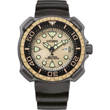 Eco-drive Promaster Diver Bn0226-10p Reloj De Esfera Dorada