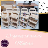 Organizador Chico Estantería De Madera