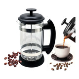 4 Cafeteras De Prensa Francesa 1000ml De Vidrio Y Acero Inox