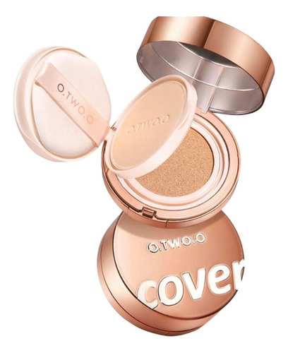 Base De Maquillaje En Polvo Y Crema O. Two. O. Cushion Doble Nucleo Doble Nucleo Soft Focus Powder & Cushion Cream Tono 125 Nude Beige - 15.5cc 100g