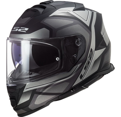 Casco Ls2 Storm Faster Black Launch