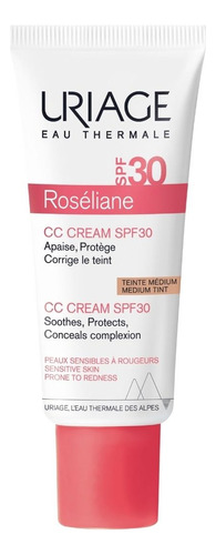 Roséliane Cc Cream Spf30 40ml De Uriage Momento De Aplicación Día Tipo De Piel Pieles Sensibles Con Tendencia A Rojeces Y Rosácea