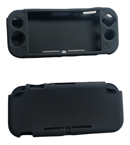 Silicona Protectora Gris Oscuro Nintendo Switch Lite