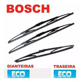 Kit Limpador Dianteiras E Traseira Eco Bosch Sandero