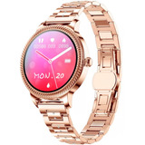 Relógio Smartwatch Feminino Bracelet Hband Dourado