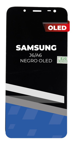 Lcd Para Samsung J6 , J600g , A6 Negro Oled