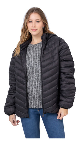 Campera Impermeable Con Abrigo Mujer Talles Grandes