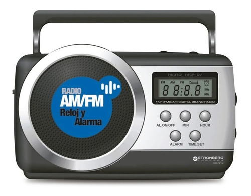 Radio Digital Stromberg Am Fm Portatil A Pila Y 220v Almagro