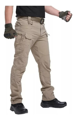 Pantalon Hombre Tactico Militar Cargo Outdoor Pantalon 