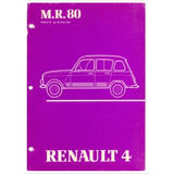Renault 4 Gtl Año 1985 Manual De Taller Version Papel