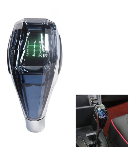 Manijas Universales De Cristal Led Para Coche, Transmisión M