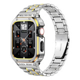 Correa Metálica Para Apple Watch Ultra 49mm Completa