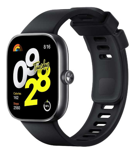 Smartwatch Redmi Watch 4 Black 1.97  Lançamento 2024