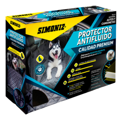 Protector Antifluido Mascotas Premium Simoniz