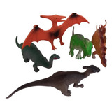 Dinosaurios Set X 5  Variados Chicos Juguete Usados