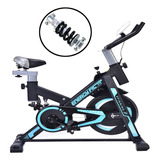 Bicicleta Fija Spinning Profesional Con Amortiguador 30 Kgs